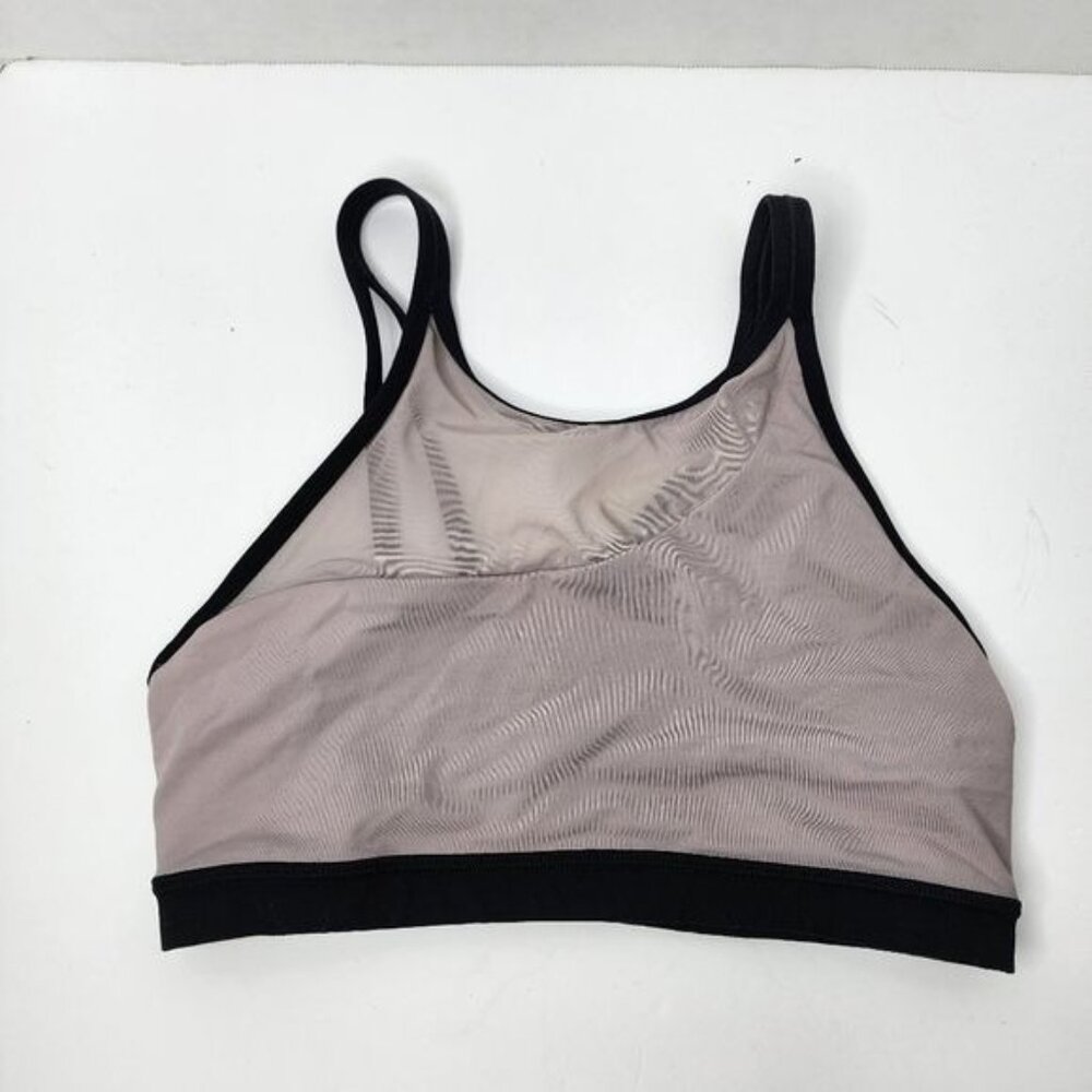 Lululemon Forget The Rest Bra Smoky Blush/Black Women's Size 6